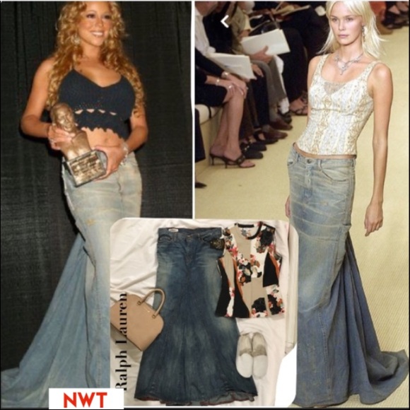Ralph Lauren Maxi Denim Skirt | Poshmark